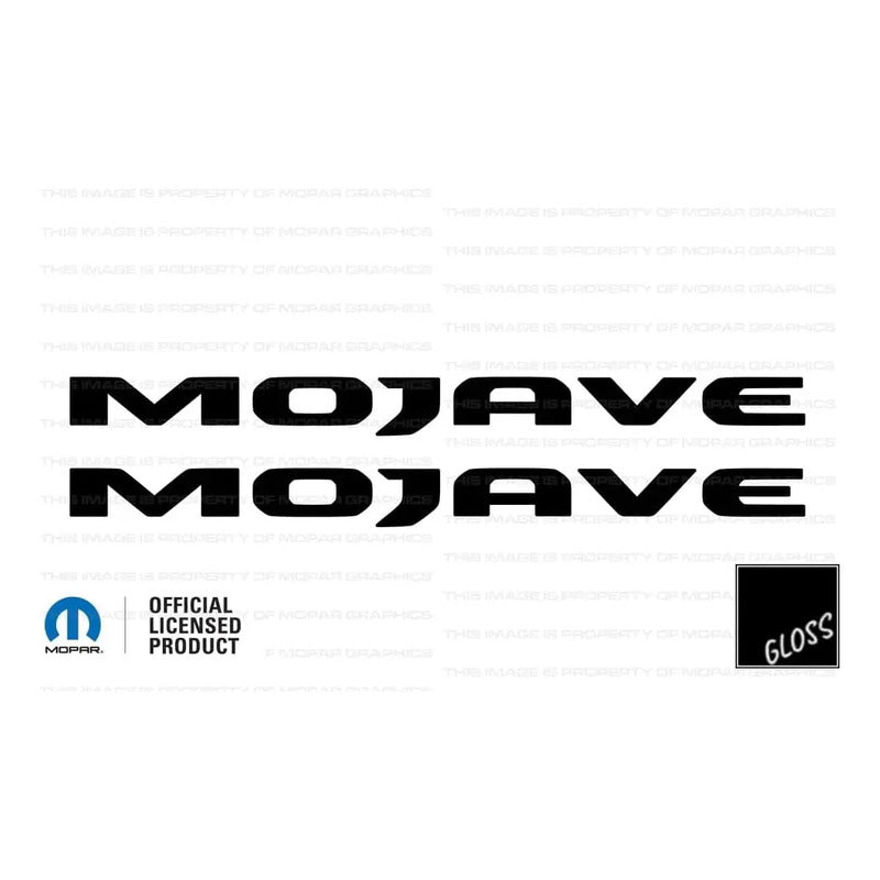 Calcas (2) Original Jeep Mojave 2018 - 2025 Negro