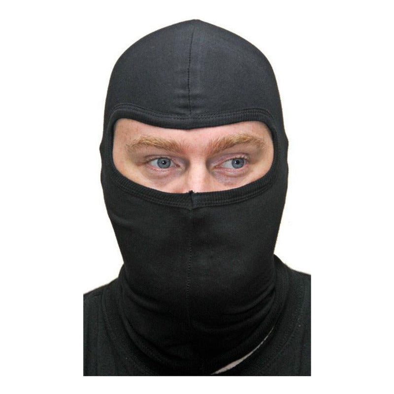 Pasamontañas Balaclava Nylon Motociclismo Deportiva Gmax Negro