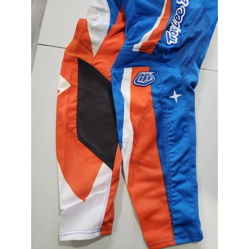 Pantalon Ktm/troy Lee Designs Pro Se Talla 34 Naranja