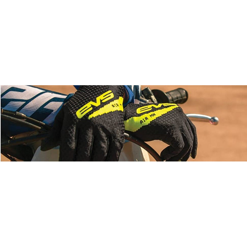 Guantes Evs Air Mx Color Negro Adulto Tallas