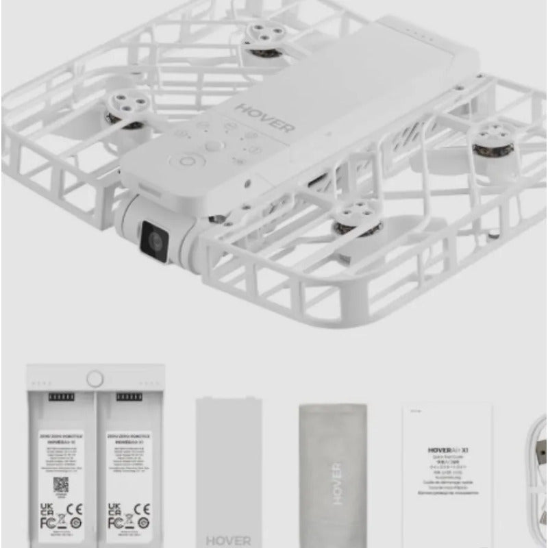Hoverair X1 Drone Cámara Mini Portatil Video Blanco