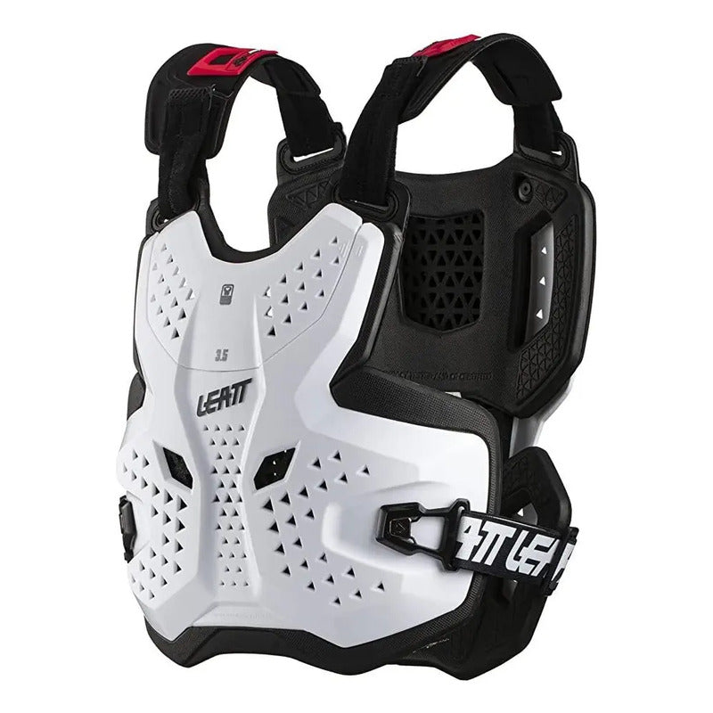 Peto Leatt Brace 3.5 Protector De Pecho- Adulto Blanco