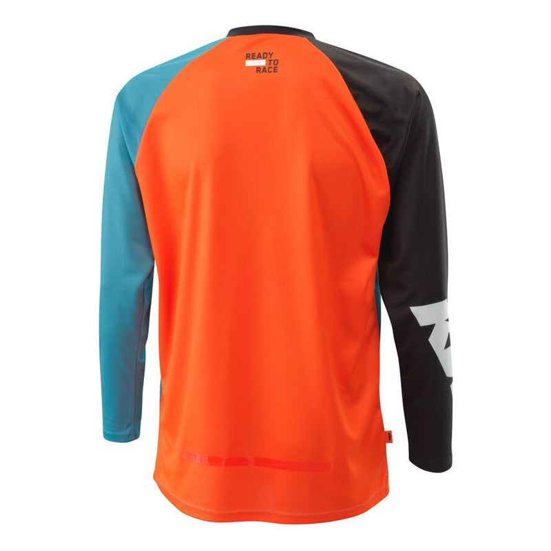 Jersey Ktm Pounce Powerwear Motocross/ Enduro Talla Large Large Azúl / Negro