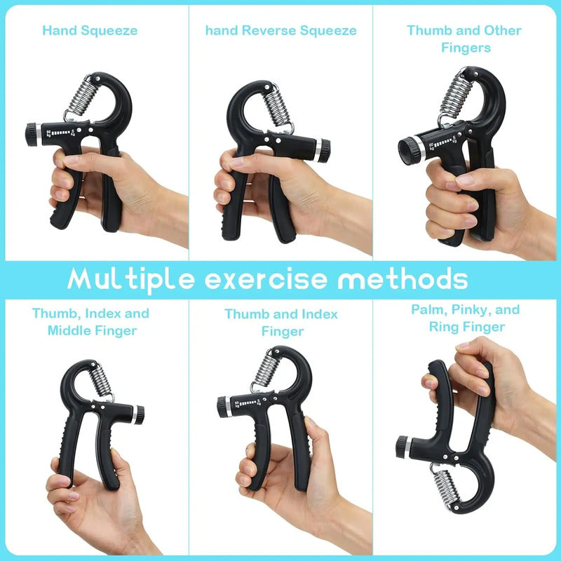 Pinza De Mano Para Ejercicio Muscular Elimina Arm Pump Negro
