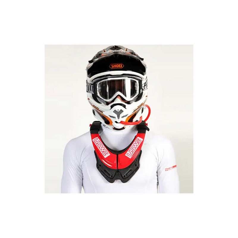 Uswe Kit Manos Libre Para Casco Hands Free Helmet Kit Negro Poliéster