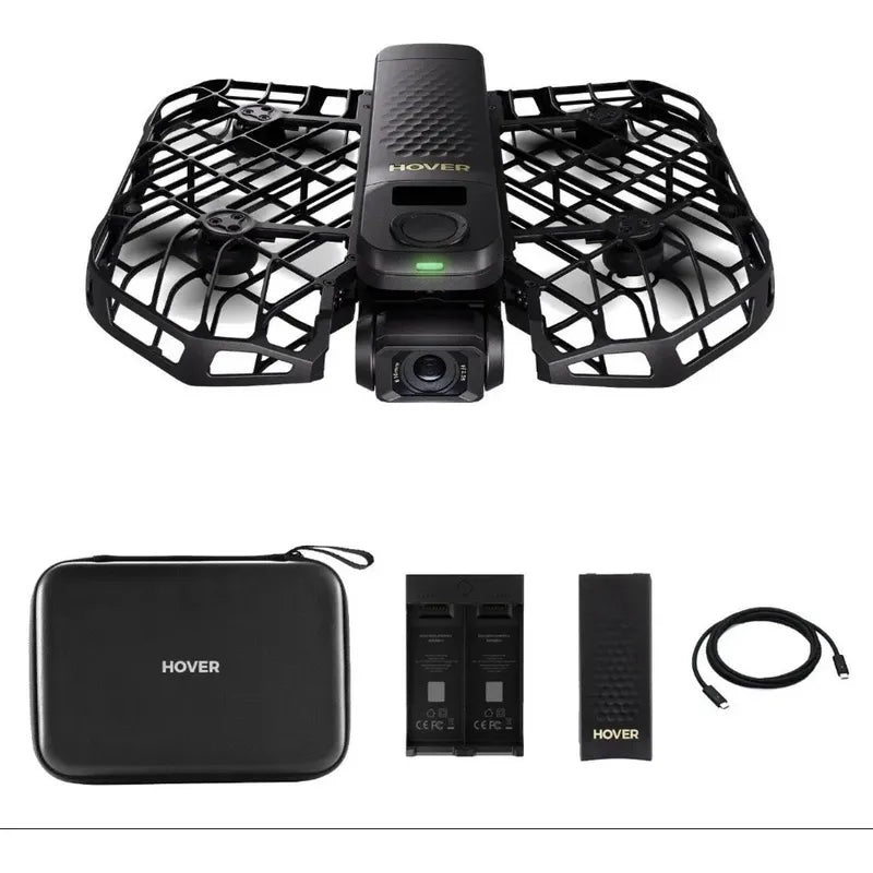 Hoverair Dron X1 Pro Max 8k Combo Cámara Mini Portatil Video Negro