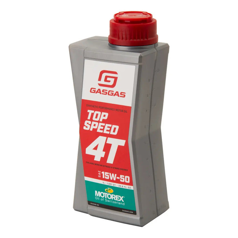 Aceite Motorex Top Speed 15w 50 4t Sintético Gasgas 1l