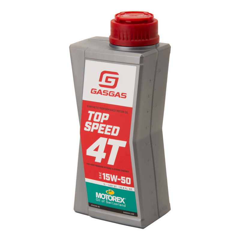 Aceite Motorex Top Speed 15w 50 4t Sintético Gasgas 1l