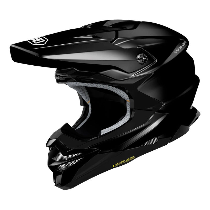 Casco Shoei Vfx Negro Brilloso (gloss) Talla Mediano