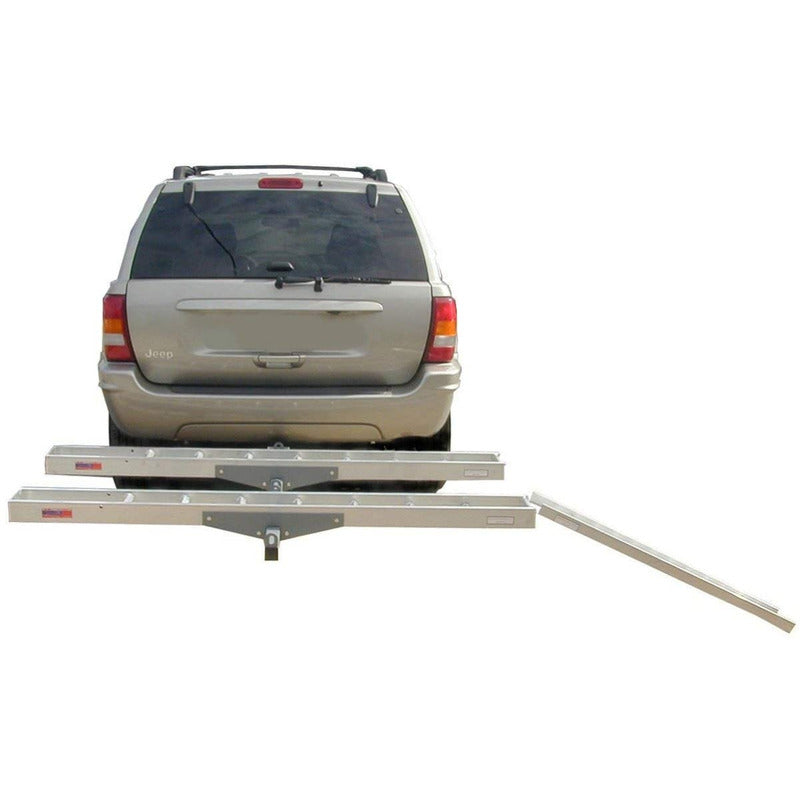 Motocicleta Scooter Dirtbike Doble Carrier Con Rampa Alumini