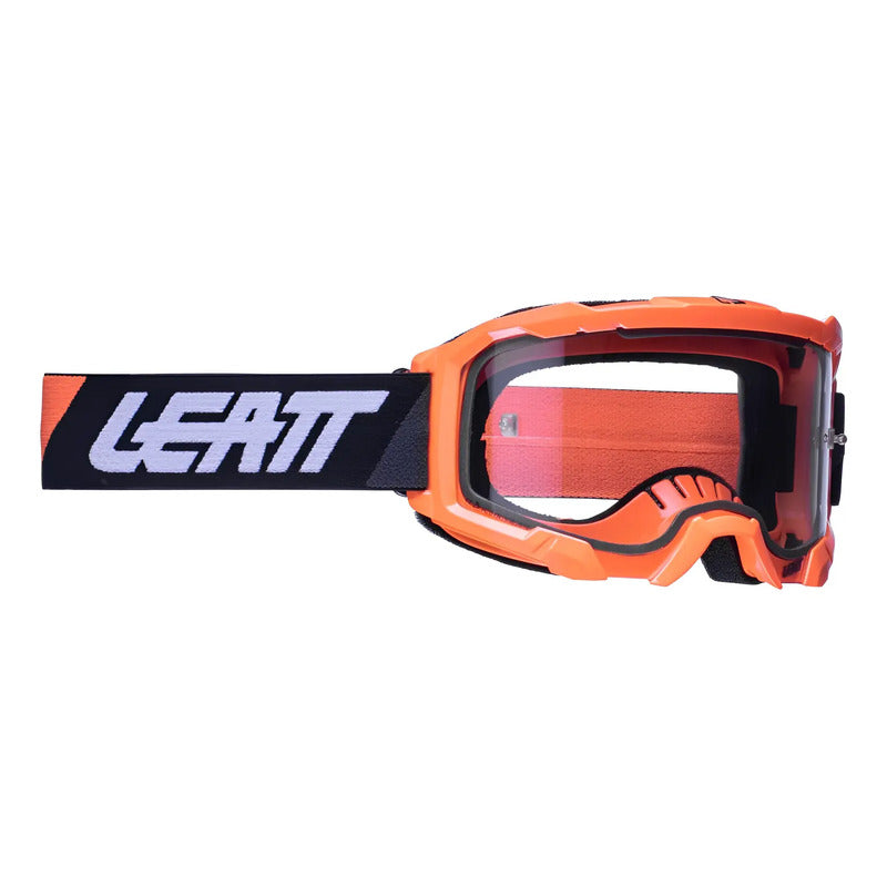 Goggles Leatt Velocity 4.5 Naranja Neón Original Naranja/neón Transparente Adulto