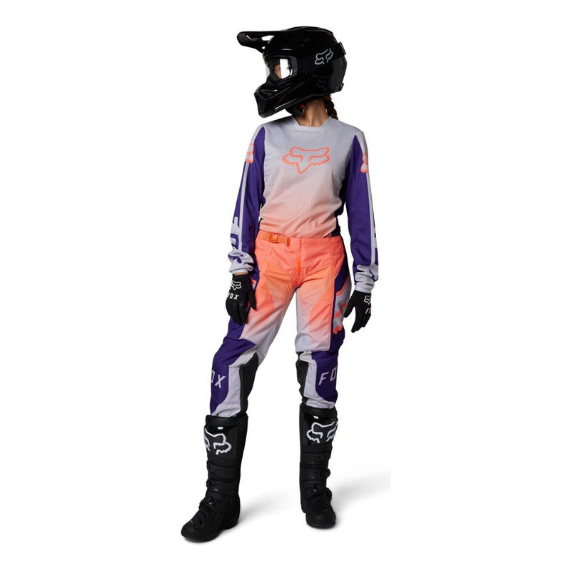 Jersey Pantalon Fox Racing 180 Leer Dama Small Talla 6us