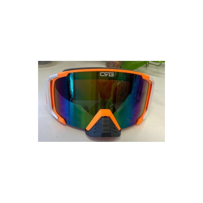 Goggles Crgs Sports Naranja Florida Motocross Enduro Adulto