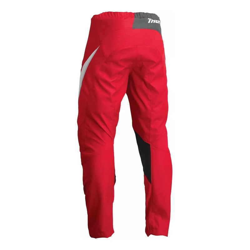 Pantalon Jersey Thor Sector Edge Rojo Mx/enduro Tallas