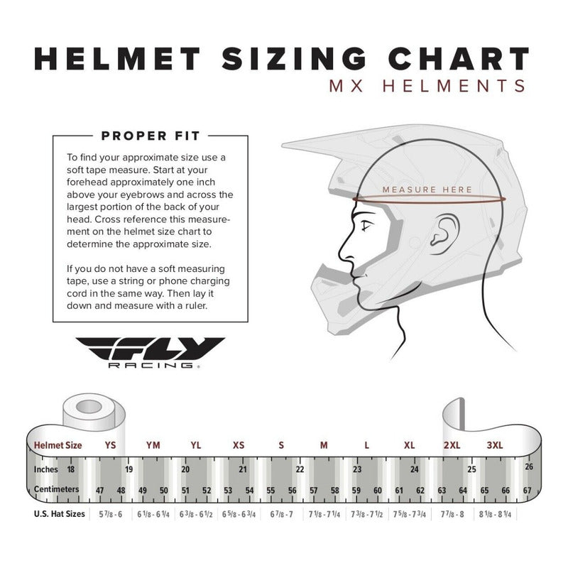 Casco Fly Racing Kinetic Blanco/gris Tallas Xs (xsmall) Blanco/gris Mate