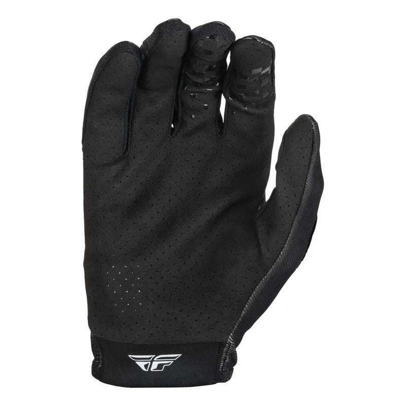 Guantes Fly Racing Lite Rockstar Talla Large Negro Large