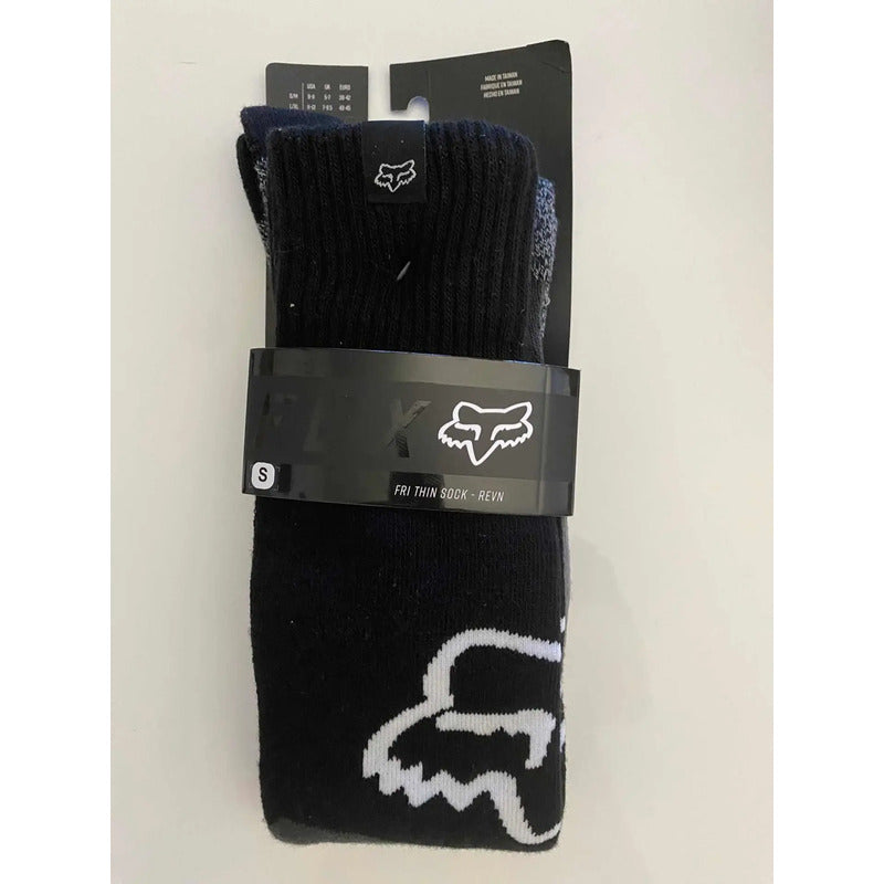Calcetas Fox Racing Thin Socks Negro Camuflage
