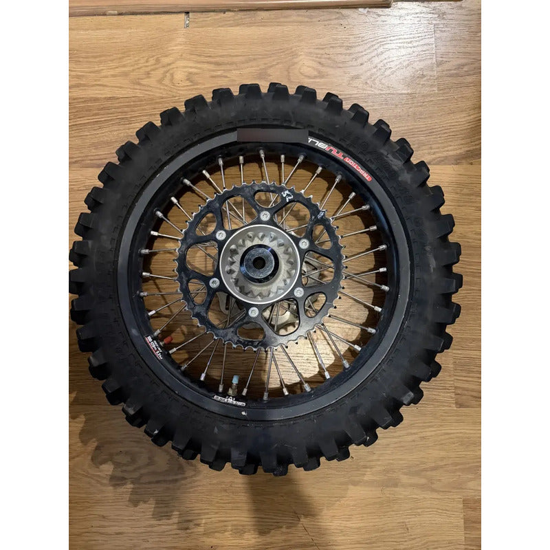 Rin Con Llanta Tubliss Sprocket 52 Dientes Ktm/husq/gas/sher Negro
