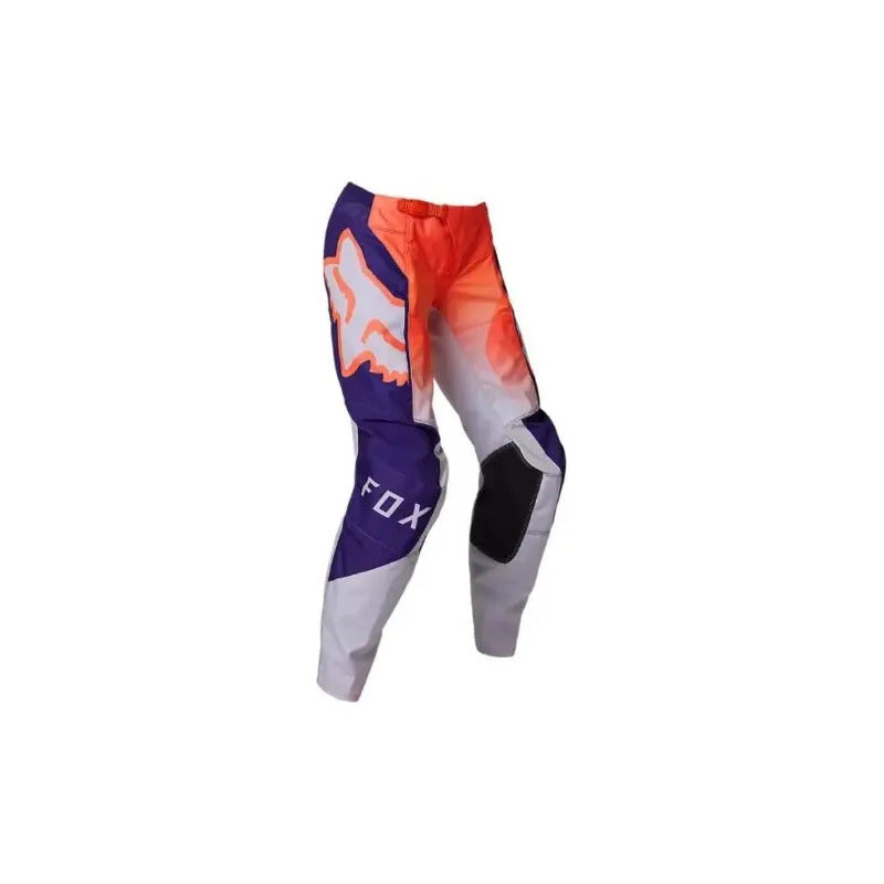 Pantalon Fox 180 Leed Mx/enduro/mtb Dama Talla 6us Naranja/morado 6us