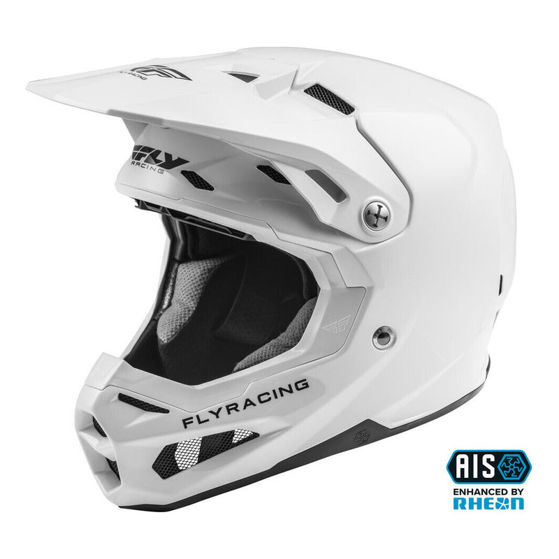 Casco Fly Racing Formula Carbon 2023 Large Remate Exhibición Blanco Carbon Large