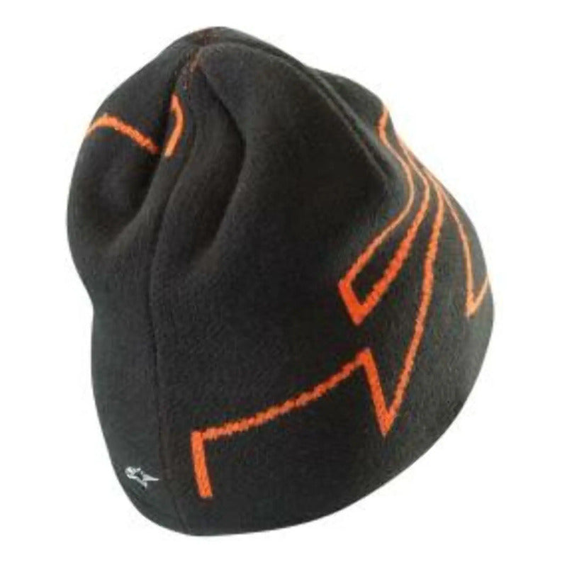 Gorro Beanie Ktm Team Original Naranja/negro Adulto Ajustable