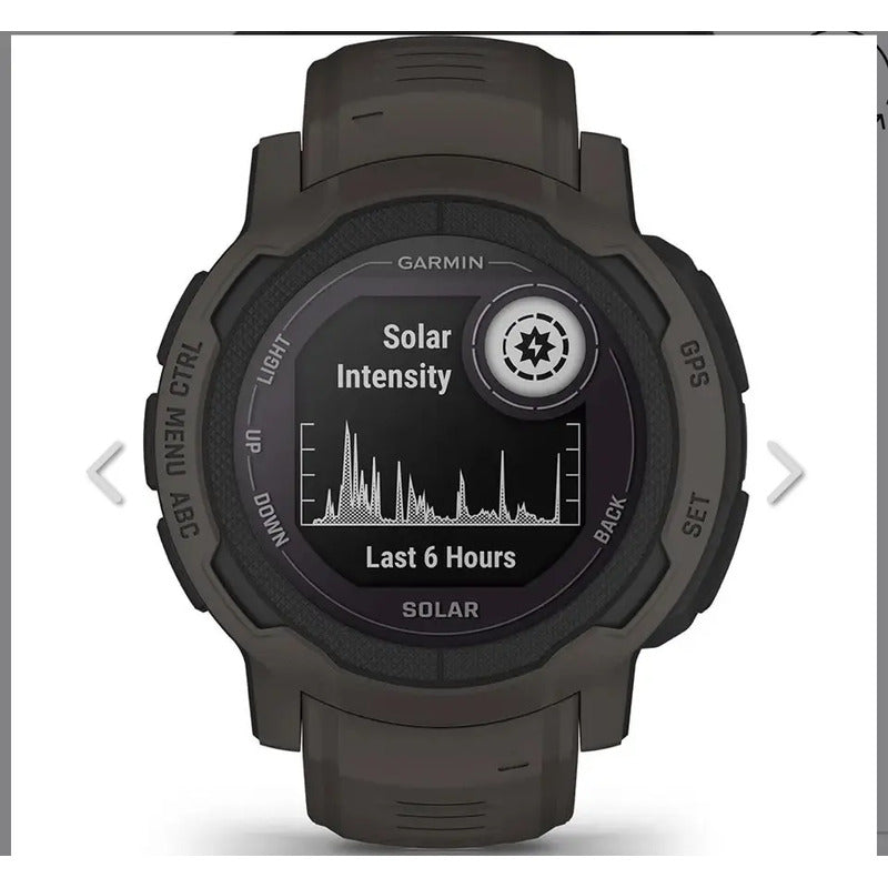 Reloj Garmin Instinct 2 Solar Smart Gps Uso Rudo Gris Grafito