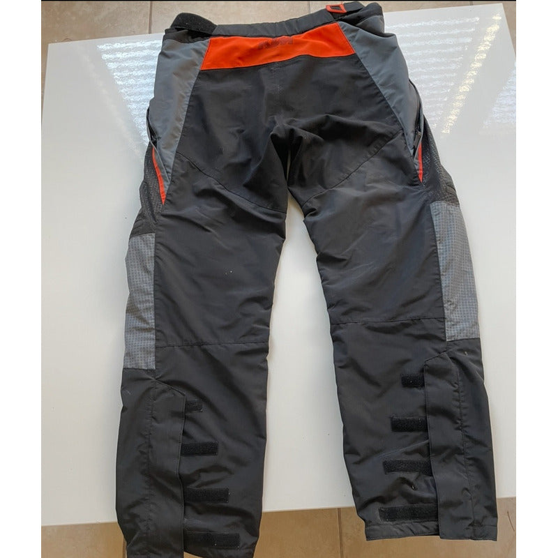 Pantalon Ktm Race Tech Wp Enduro/mx/mtb Con Bolsas Talla 34 Negro 34/l