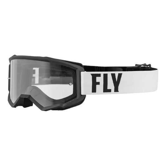 Antiparra Fly Racing Focus Negra Color Del Armazón Negro