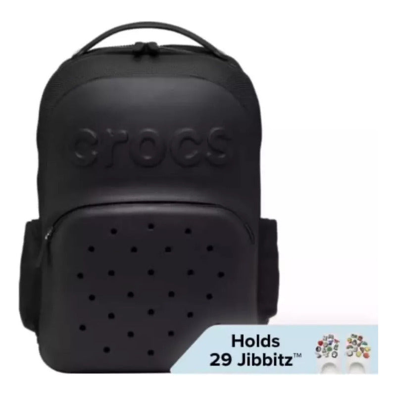 Mochila Crocs Azul Marino Original Escolar 42 Cm
