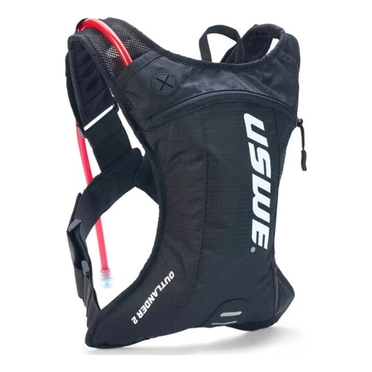 Mochila Hidratacion Uswe Outlander 2 1.5l Enduro Mtb  Negro Poliéster