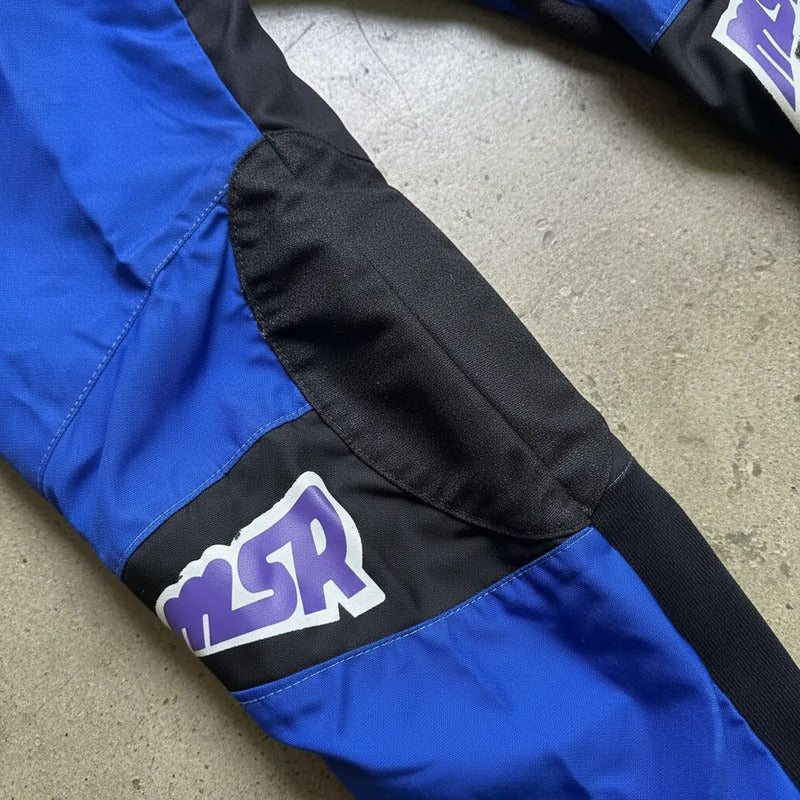 Pantalon Msr Racing Enduro Motocross Talla Large Azul 36