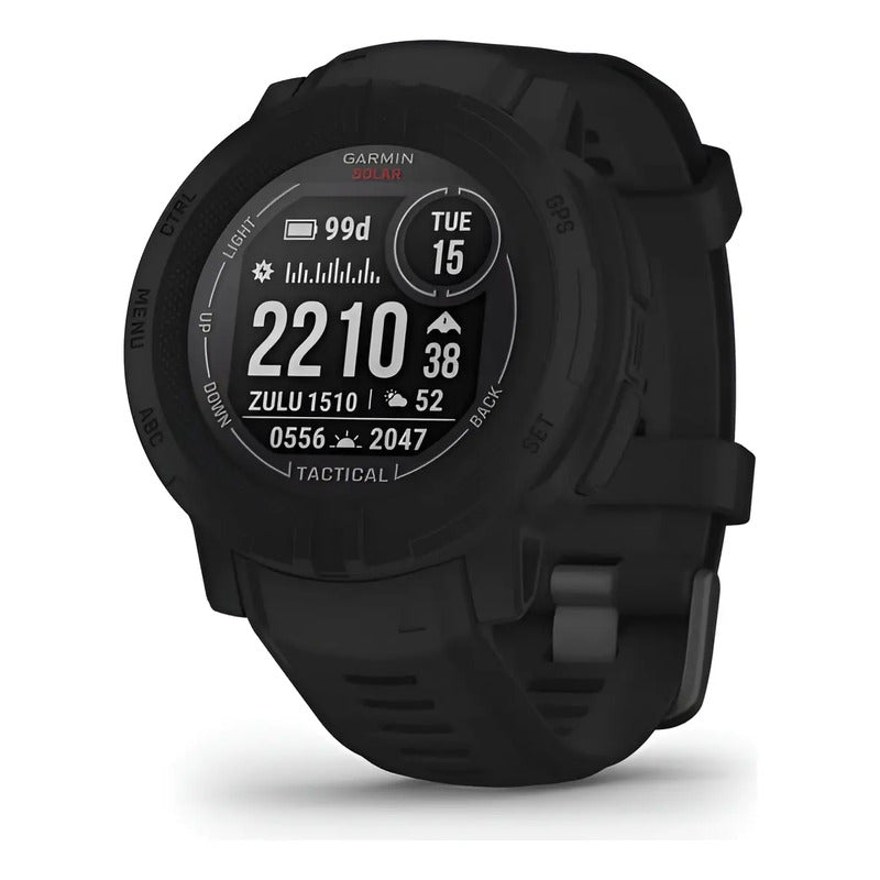 Reloj Garmin Instinct 2 Solar Tactical Smart Gps Uso Rudo Gris Grafito Grafito Gris