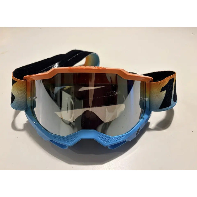 Goggles 100% Accuri 2 Mx/enduro Adulto  Exhibición Multicolor Transparente Adulto
