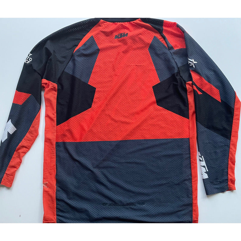 Jersey Ktm Gravity Fx Air Negro/naranja Mx/ Enduro Talla 34 Large Negro / Naranja