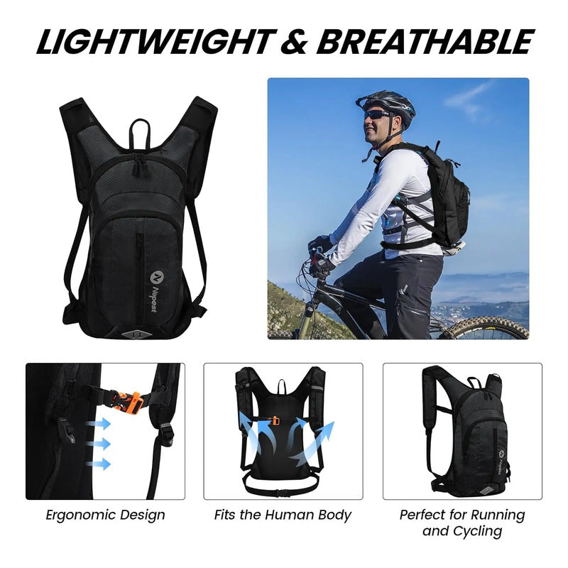 Mochila De Hidratación Bolsa De Agua 2l Mx/enduro/mtb