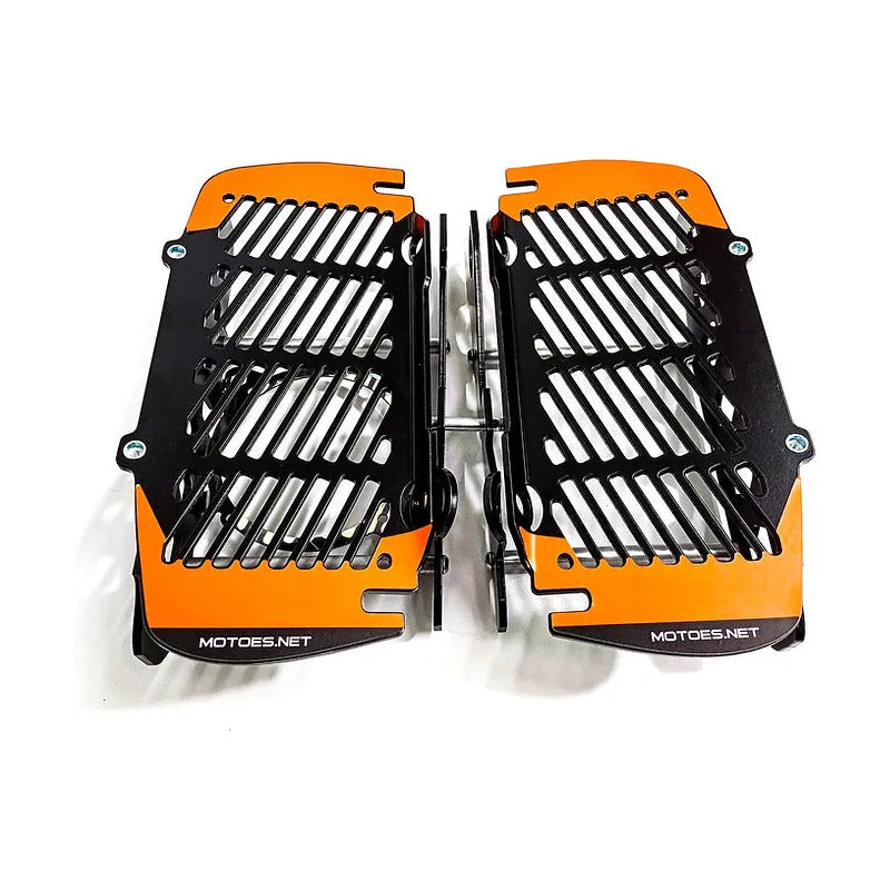 Protector De Radiador Motoes Para Ktm 2020-26 2t/4t Naranja