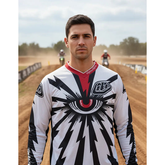 Jersey Troy Lee Designs Original  Motocross/ Enduro T Large L Negro