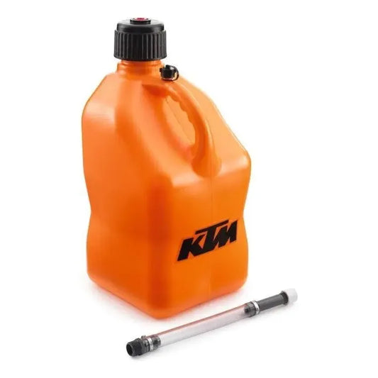 Jarra Jug Contenedor Para Gasolina Ktm 5 Galon Incl Manguera
