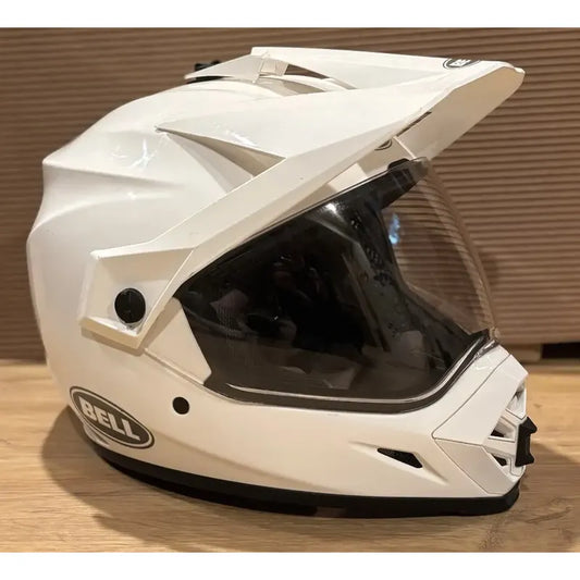 Casco Bell Mx-9 Adventure Mips Blanco Alpino Mx T Large Blanco Sólido Blanco Alpino M