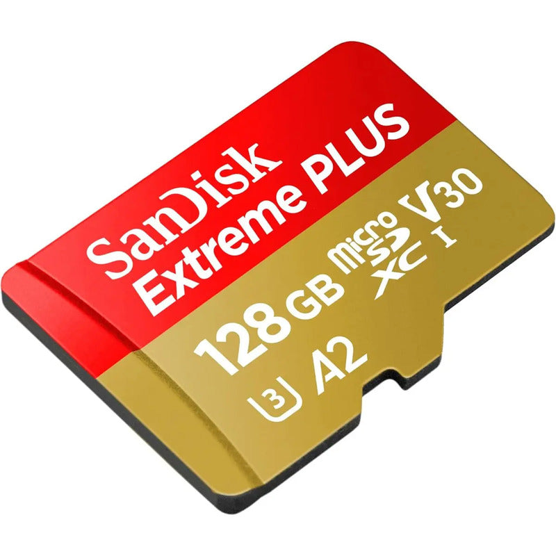 Memoria Sandisk Extreme Plus 128gb 200mb Quickflow Microsd