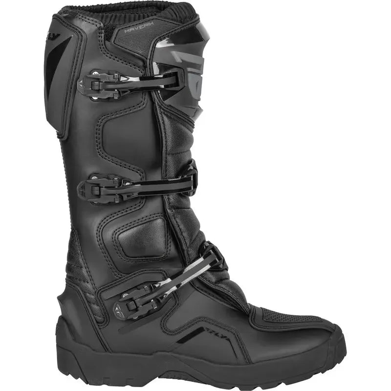 Botas Fly Racing Maverik Enduro/mx/atv Color Negro Talla 8us Negro 8us