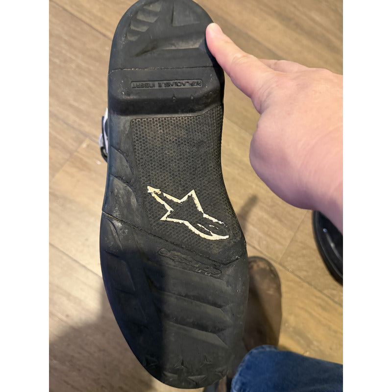 Botas Alpinestars Tech 7 Enduro/mx/atv Talla 11us Negro 11 Us