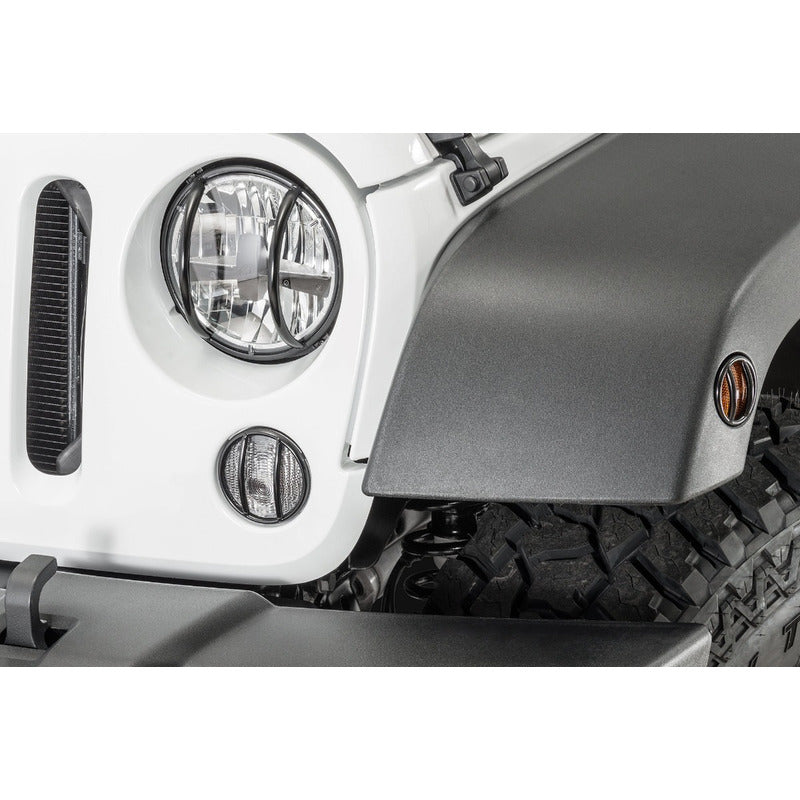 Cubre Faros Tactik 8 Pzs  Jeep Wrangler Jk 2007 A 2018 Mx