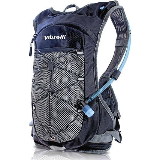 Mochila De Hidratación Bolsa De Agua 2l Mx/mtb Color Negro