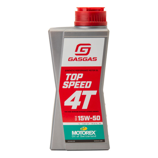Aceite Motorex Top Speed 15w 50 4t Sintético Gasgas 1l