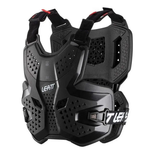 Peto Leatt Brace 3.5 Protector De Pecho-  Adulto Negro Negro Adulto