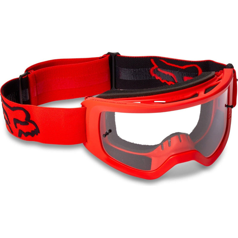 Goggles Fox Main Stray Flo Red (rojo) Motocross Enduro