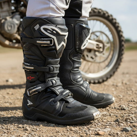 Botas Alpinestars Tech 7 Enduro/mx/atv Talla 11us Negro 11 Us