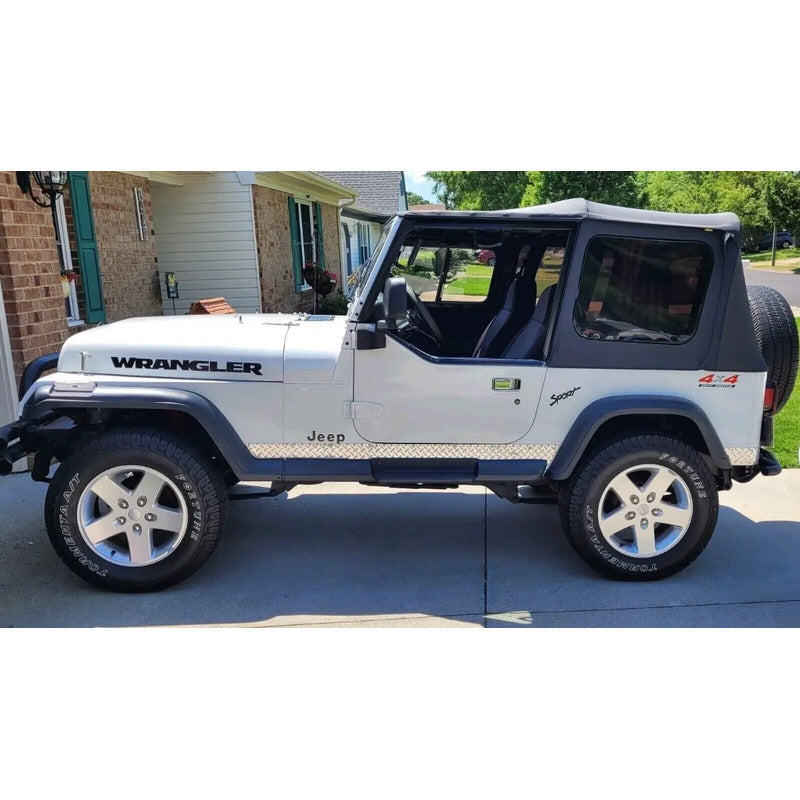 Calcas (2)  Original Mopar  Jeep Wrangler Negro