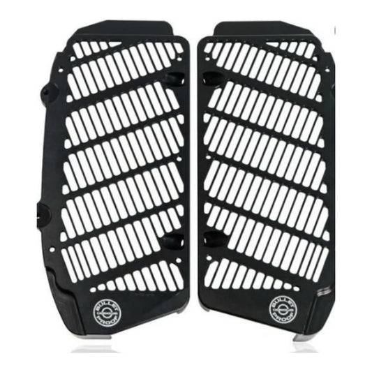 Protector Radiador Bullet Proof Designs Ktm/husq/gas Exhibic Negro